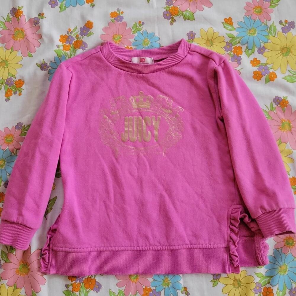 Pink juicy couture sweatshirt